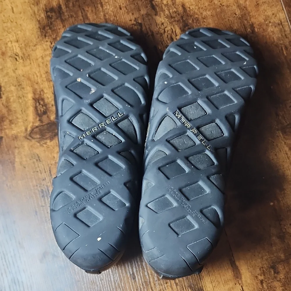 MERRELL | Men's Dual Density‎ Jungle Moc Midnight Leather Slip-On Loafers | 14